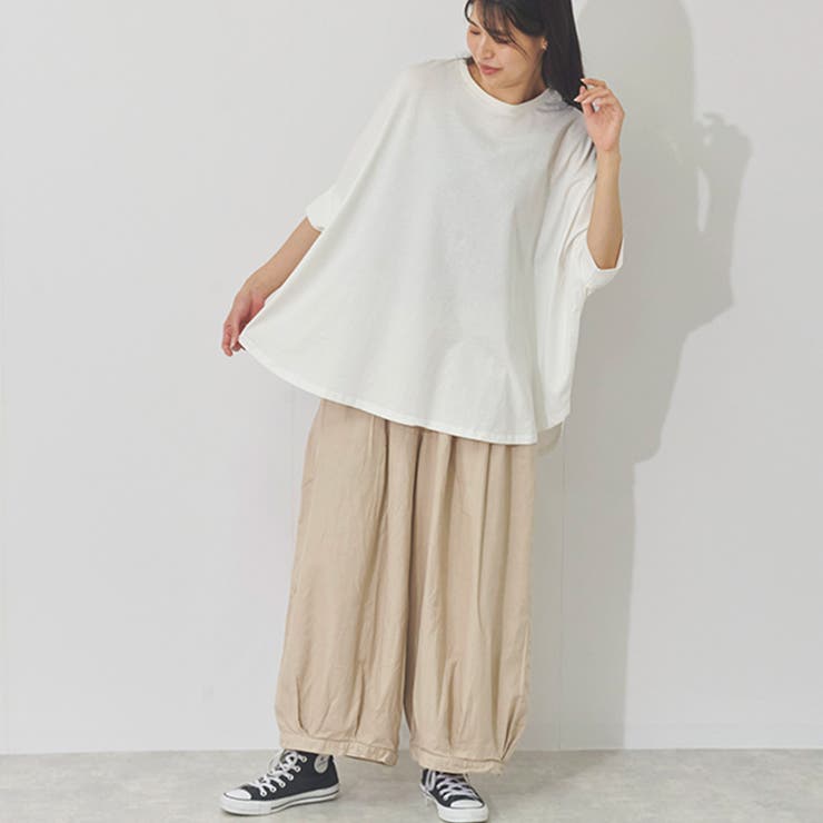 ドルマンTシャツ 半袖 レディース | LAPULE  | 詳細画像6 