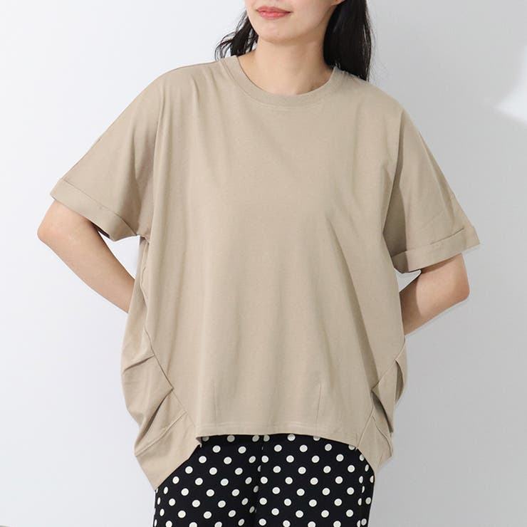 マーセライズ加工 Tシャツ 半袖 | LAPULE  | 詳細画像3 