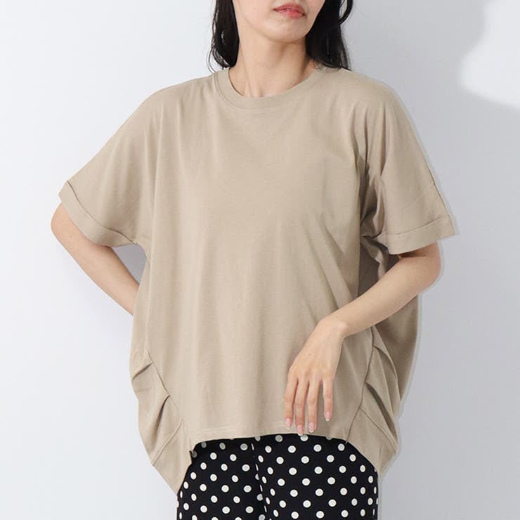 マーセライズ加工 Tシャツ 半袖 | LAPULE  | 詳細画像4 