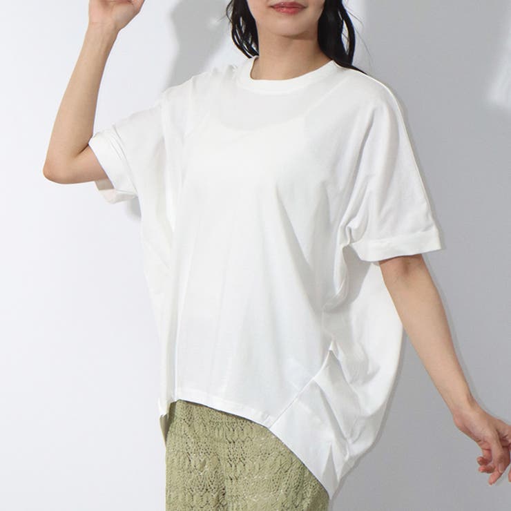 マーセライズ加工 Tシャツ 半袖 | LAPULE  | 詳細画像8 