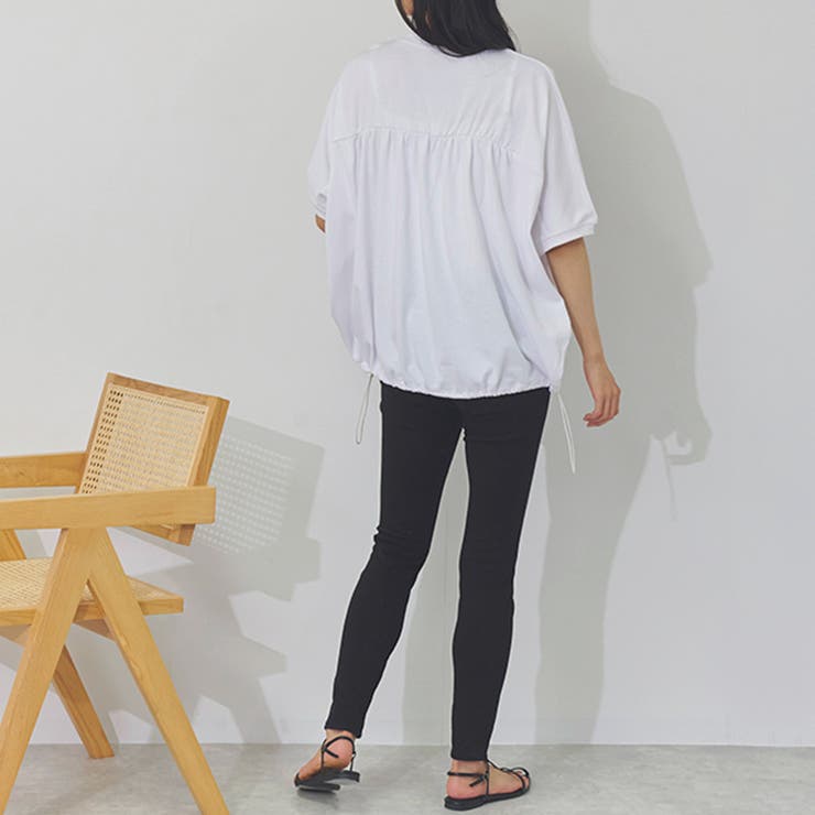 ドルマン Tシャツ 半袖 | LAPULE  | 詳細画像9 