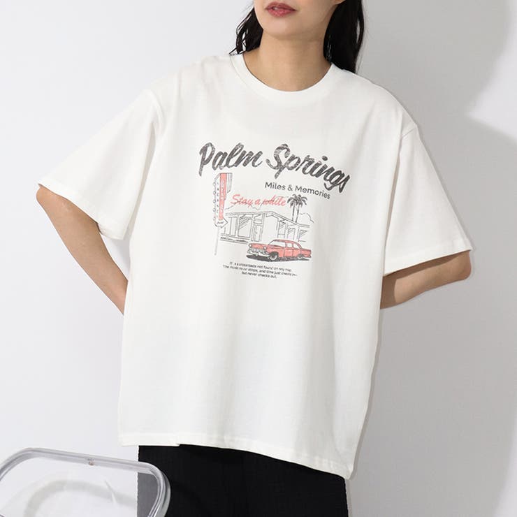 Tシャツ レディース 半袖 | LAPULE  | 詳細画像3 
