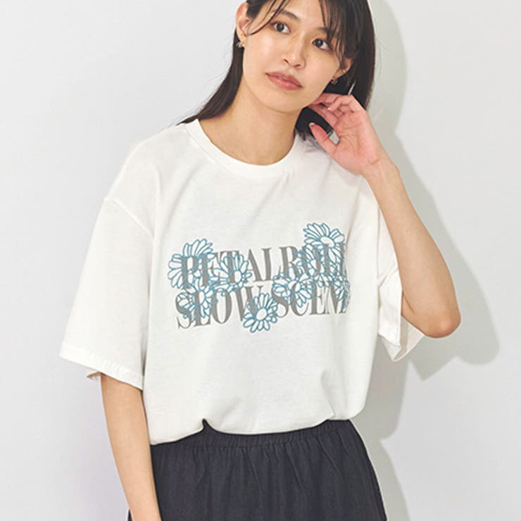 ロゴTシャツ 半袖 レディース | LAPULE  | 詳細画像8 