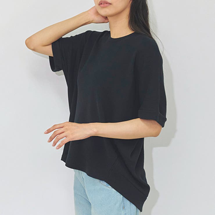 ワッフル Tシャツ 半袖 | LAPULE  | 詳細画像16 