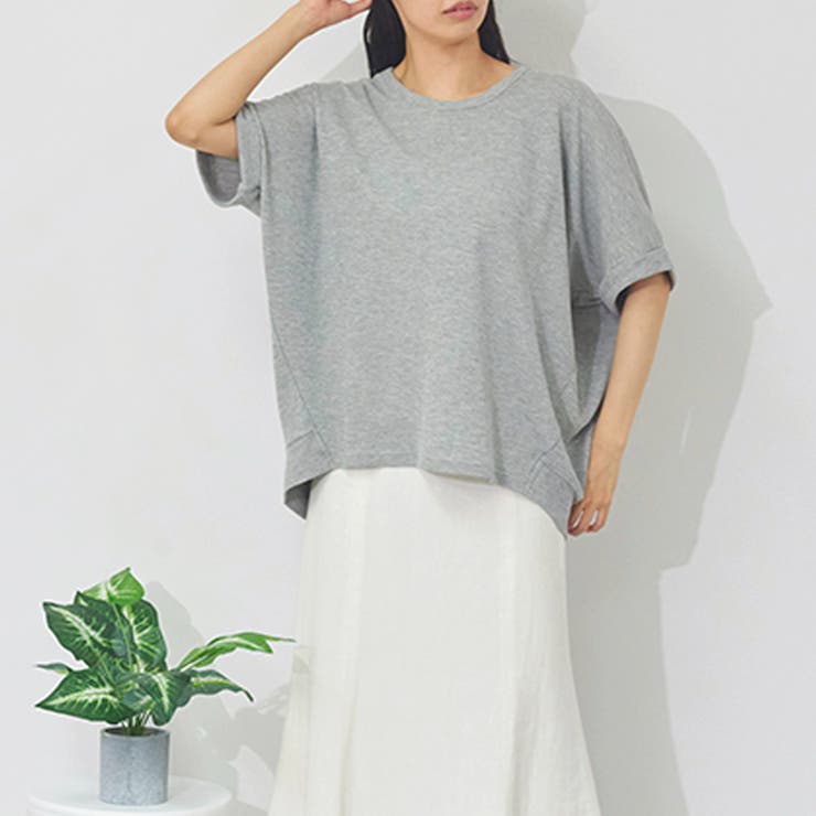 ワッフル Tシャツ 半袖 | LAPULE  | 詳細画像8 