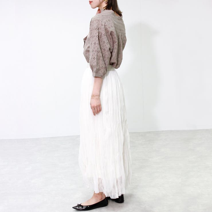 スカート レディース ロング丈 | LAPULE  | 詳細画像11 
