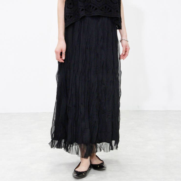 スカート レディース ロング丈 | LAPULE  | 詳細画像5 