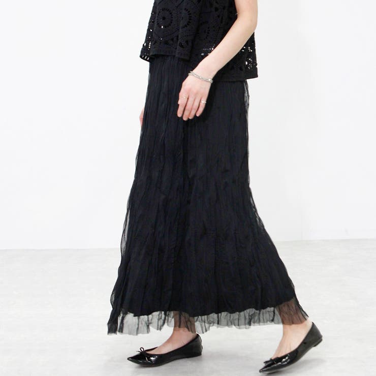スカート レディース ロング丈 | LAPULE  | 詳細画像6 