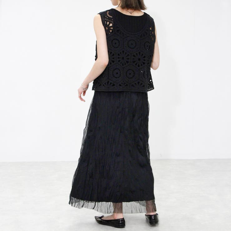 スカート レディース ロング丈 | LAPULE  | 詳細画像7 