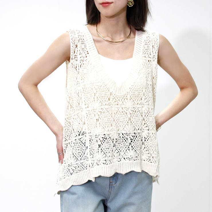 ベスト レディース 春 | LAPULE  | 詳細画像8 