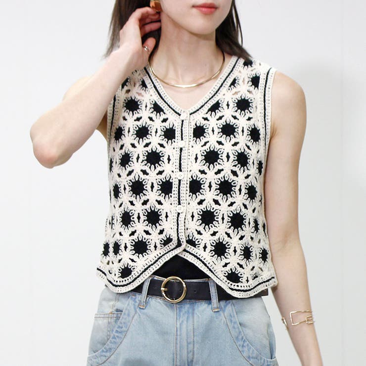 ジレ レディース 春 | LAPULE  | 詳細画像12 