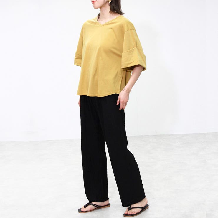 ワイドパンツ レディース 春 | LAPULE  | 詳細画像13 