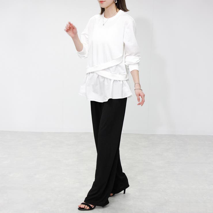 プルオーバー レディース 長袖 | LAPULE  | 詳細画像10 