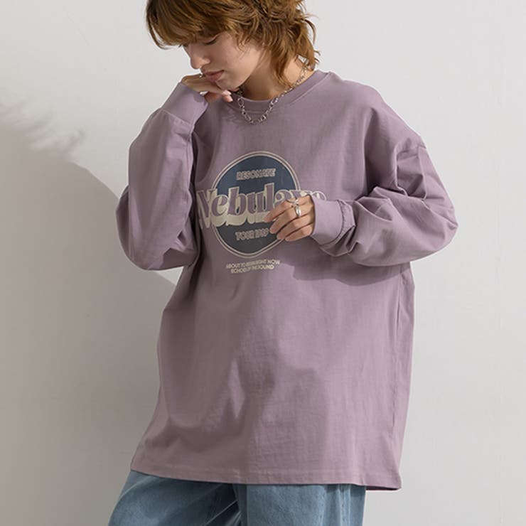 ロゴTシャツ 長袖 レディース | LAPULE  | 詳細画像5 