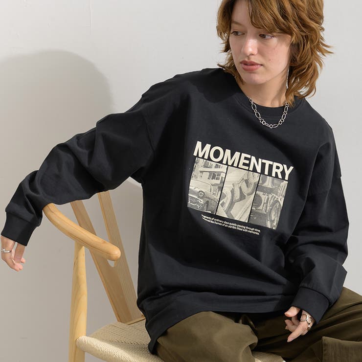 フォトTシャツ 長袖 レディース | LAPULE  | 詳細画像14 