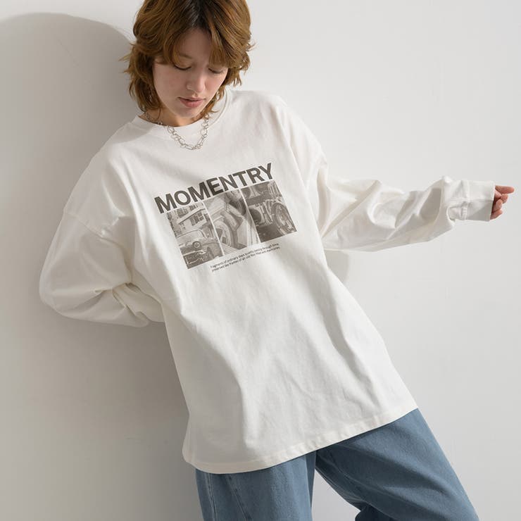 フォトTシャツ 長袖 レディース | LAPULE  | 詳細画像8 