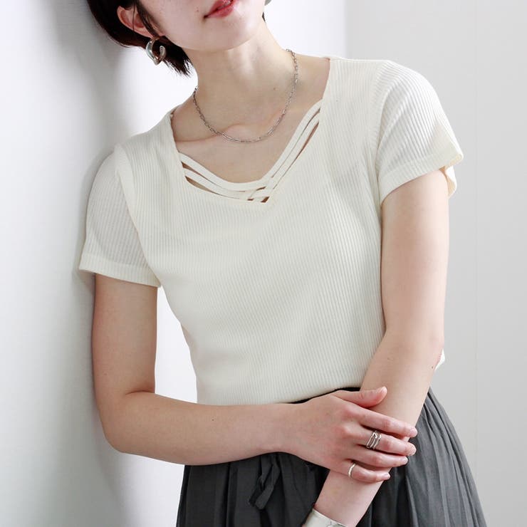 Tシャツ レディース 半袖 | LAPULE  | 詳細画像17 