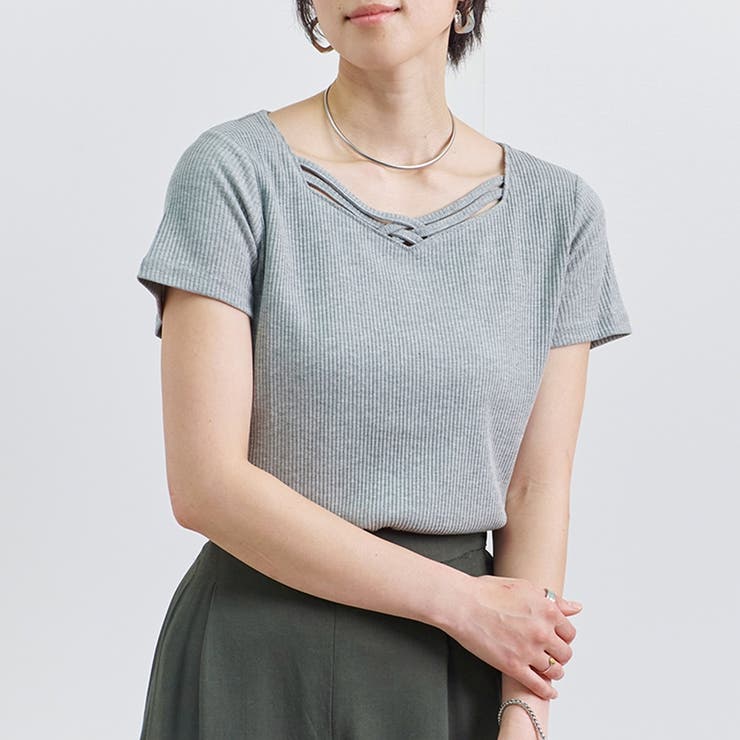 Tシャツ レディース 半袖 | LAPULE  | 詳細画像19 