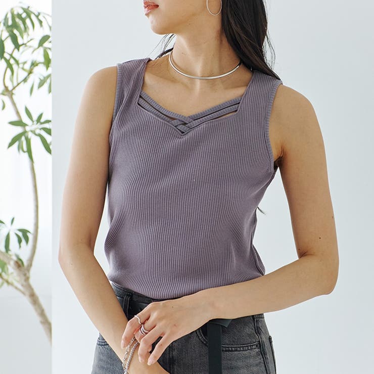 タンクトップ レディース 夏 | LAPULE  | 詳細画像4 