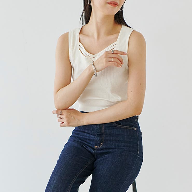 タンクトップ レディース 夏 | LAPULE  | 詳細画像9 