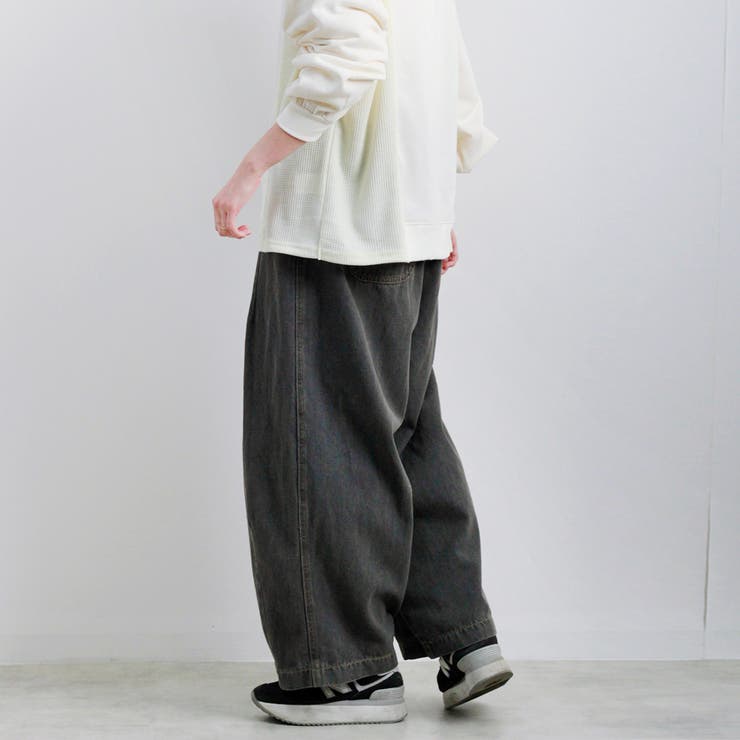 デニムパンツ レディース バルーン | LAPULE  | 詳細画像6 