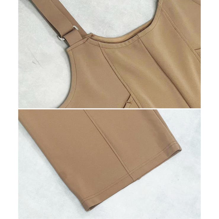 サスペンダーパンツ レディース リップル | relaclo | 詳細画像18 