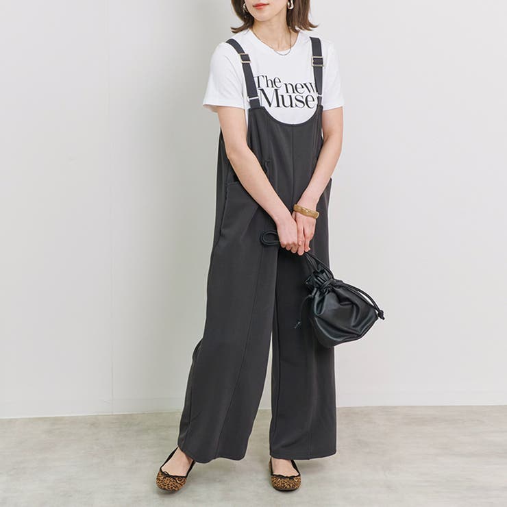 サスペンダーパンツ レディース リップル | relaclo | 詳細画像4 