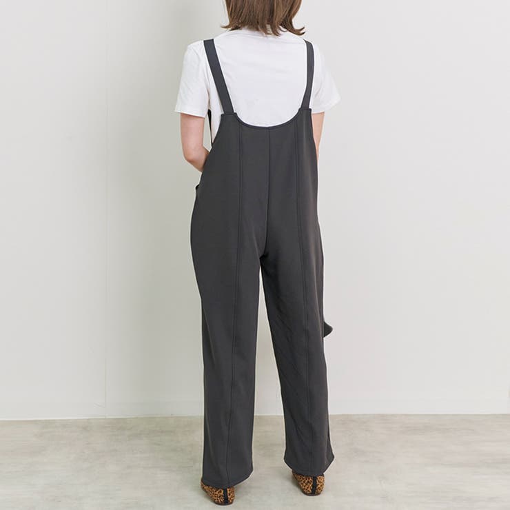 サスペンダーパンツ レディース リップル | relaclo | 詳細画像7 