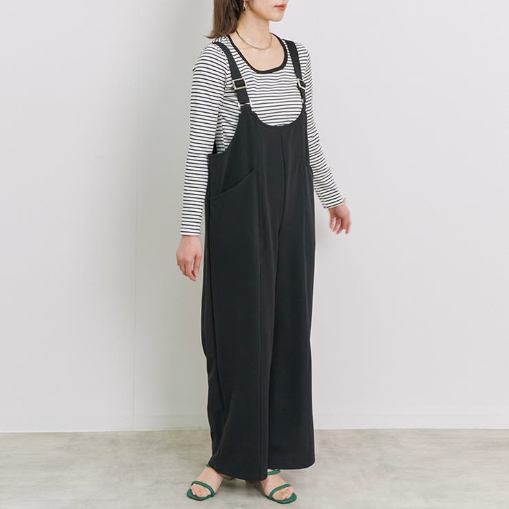 サスペンダーパンツ レディース リップル | relaclo | 詳細画像10 