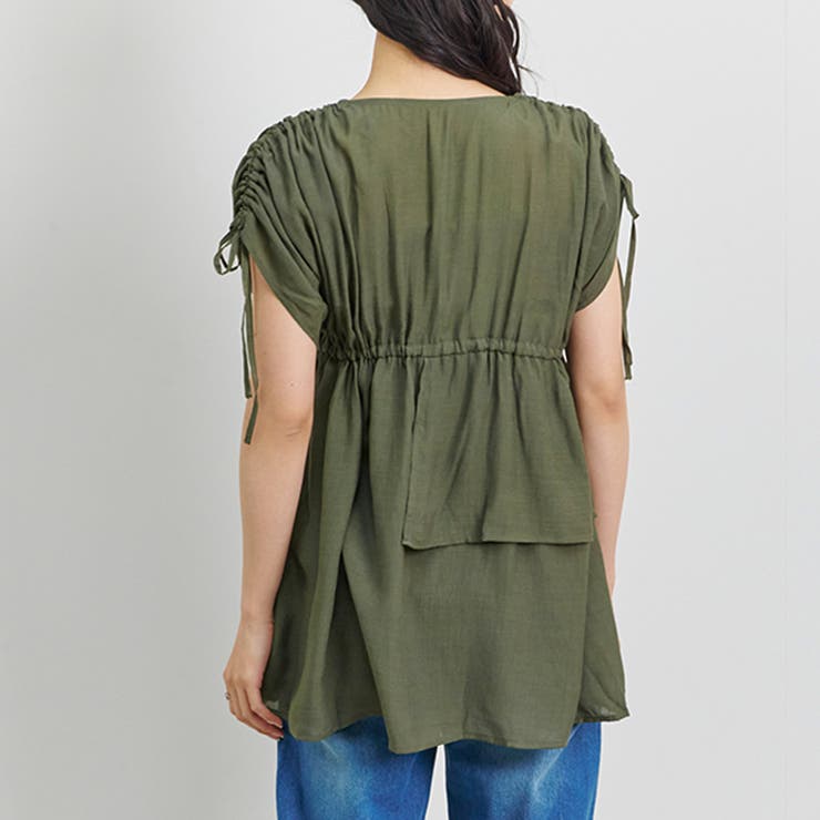 ブラウス レディース スラブ | LAPULE  | 詳細画像17 