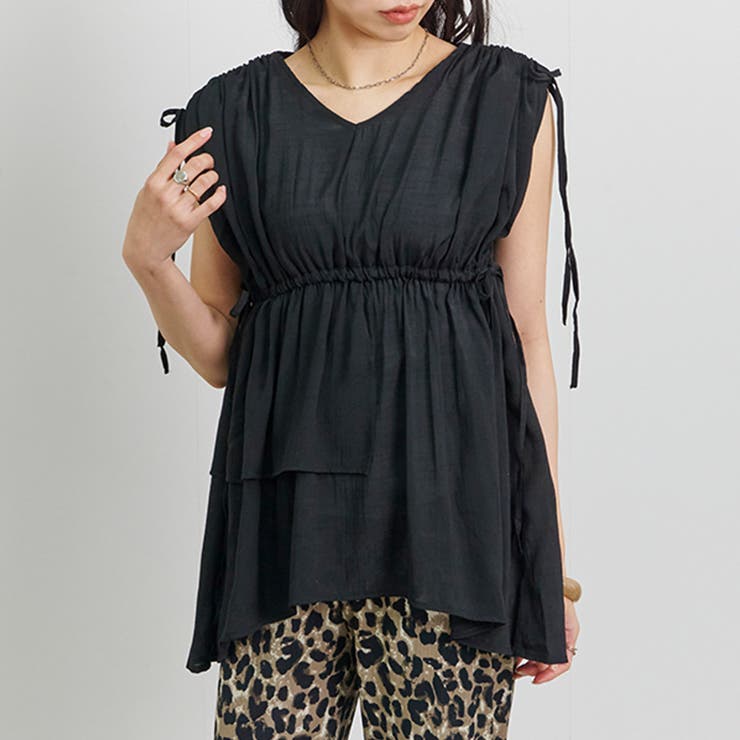 ブラウス レディース スラブ | LAPULE  | 詳細画像9 