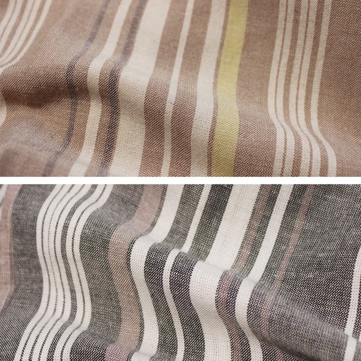 セットアップカジュアル半袖ファッションゆる着ゆったり体型カバー麻ワイドパンツスト… | LAPULE  | 詳細画像10 