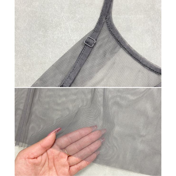 チュールキャミワンピ インナーワンピ セット | relaclo | 詳細画像17 