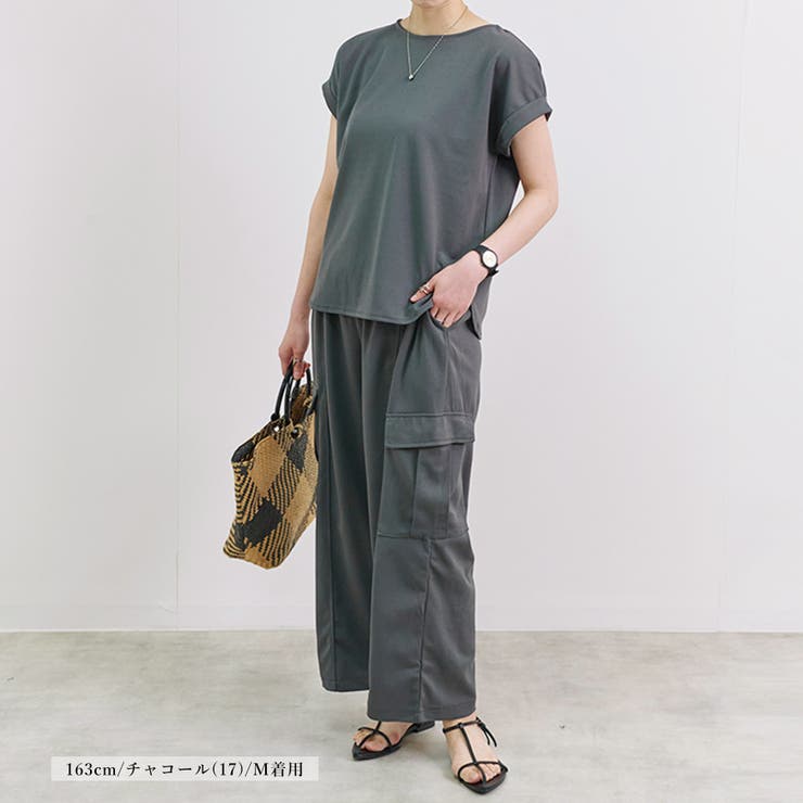Tシャツ レディース セットアップ | relaclo | 詳細画像12 