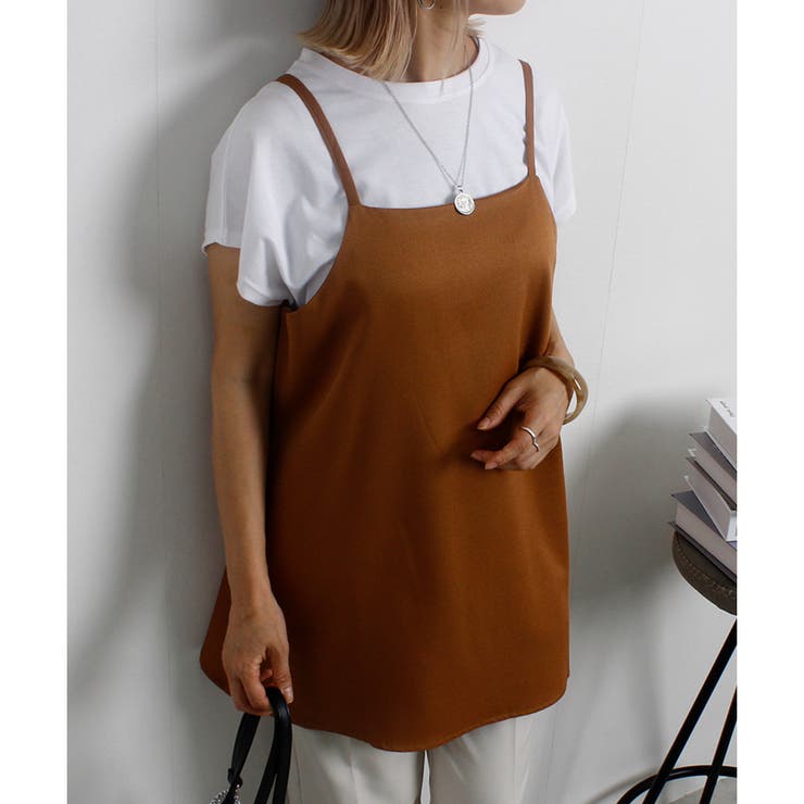 チュニック キャミ Tシャツ | LAPULE  | 詳細画像4 