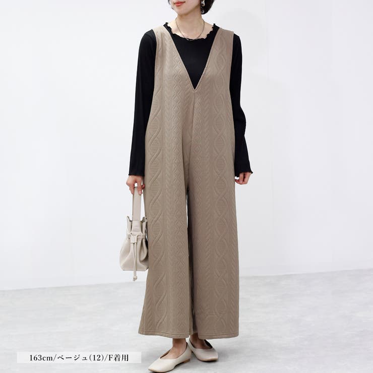 オールインワン レディース 秋 | LAPULE  | 詳細画像3 