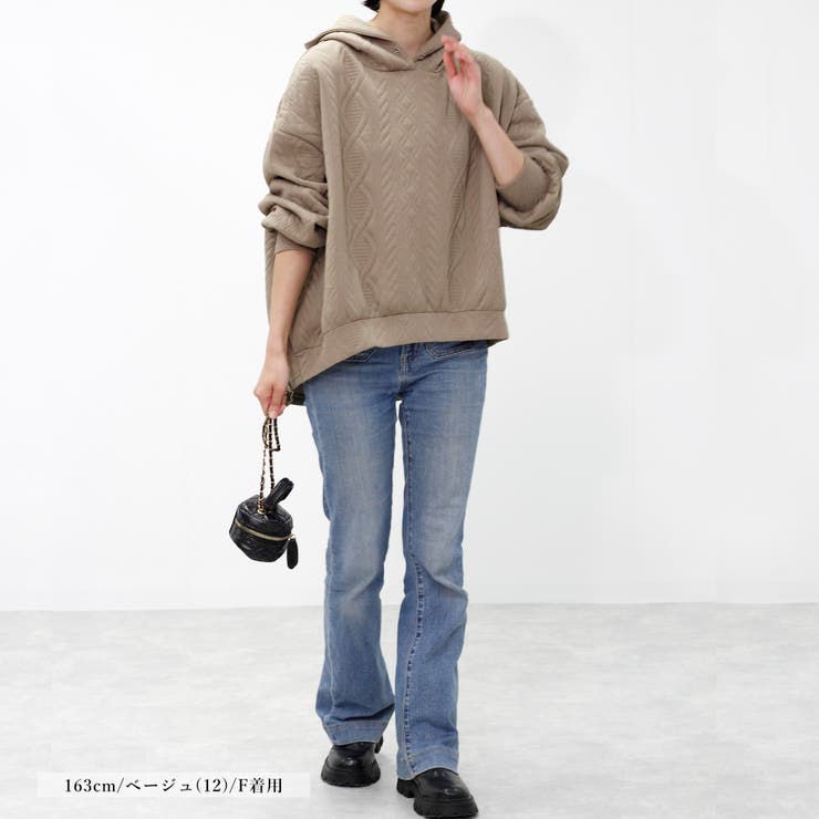 パーカー レディース 秋 | LAPULE  | 詳細画像3 