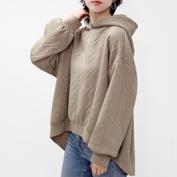 パーカー レディース 秋 | LAPULE  | 詳細画像6 