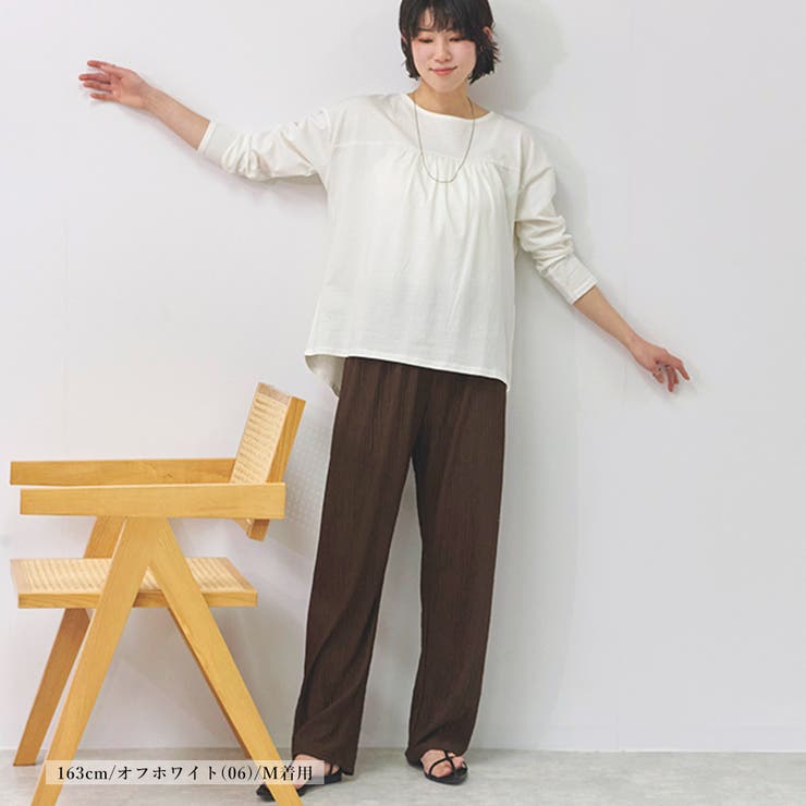 Tシャツ レディース 長袖 | LAPULE  | 詳細画像3 