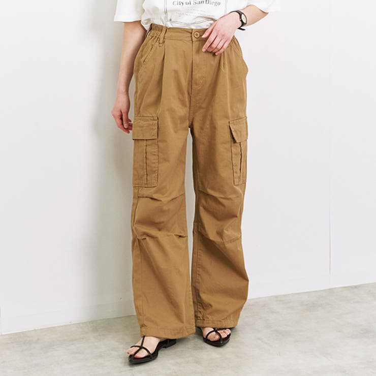 カーゴパンツ レディース 春 | LAPULE  | 詳細画像4 