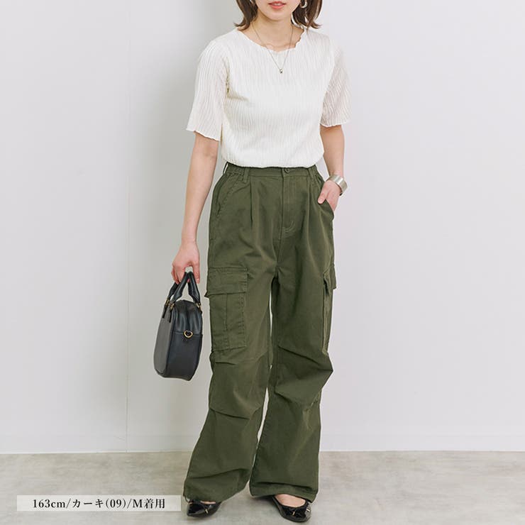 カーゴパンツ レディース 春 | LAPULE  | 詳細画像6 