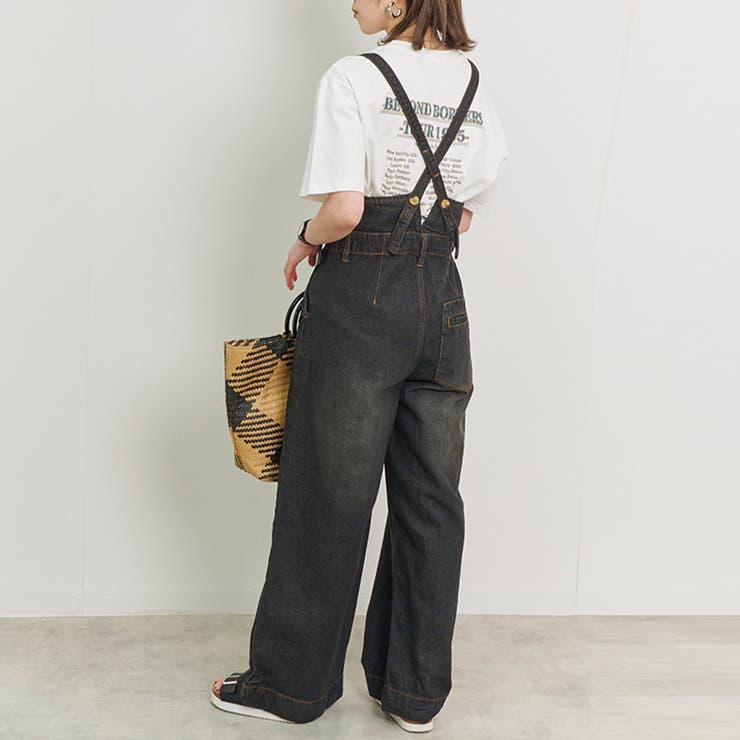 ワイドパンツ レディース デニム | LAPULE  | 詳細画像15 