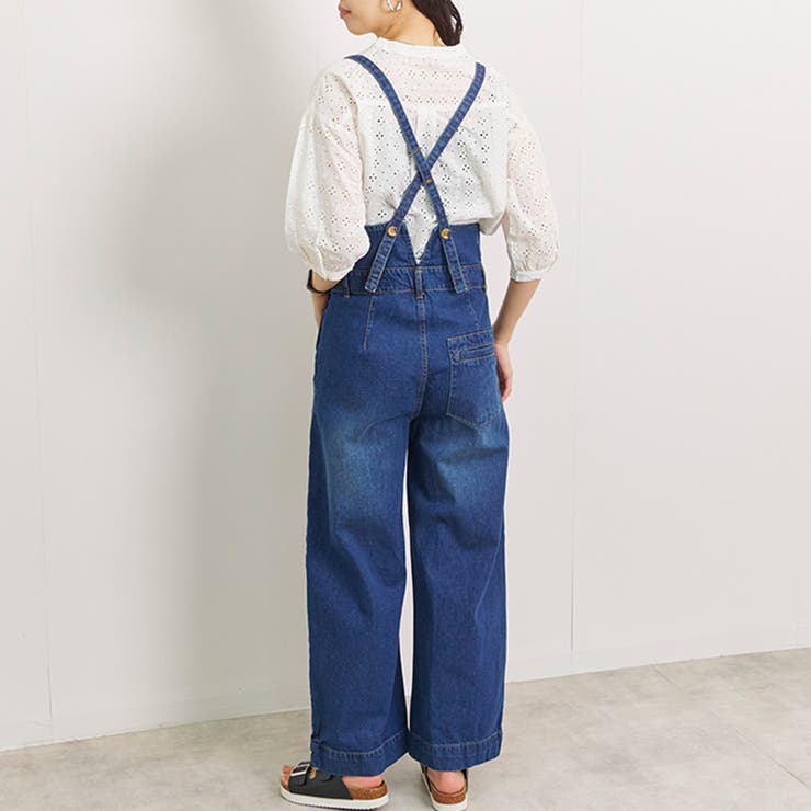 ワイドパンツ レディース デニム | LAPULE  | 詳細画像8 