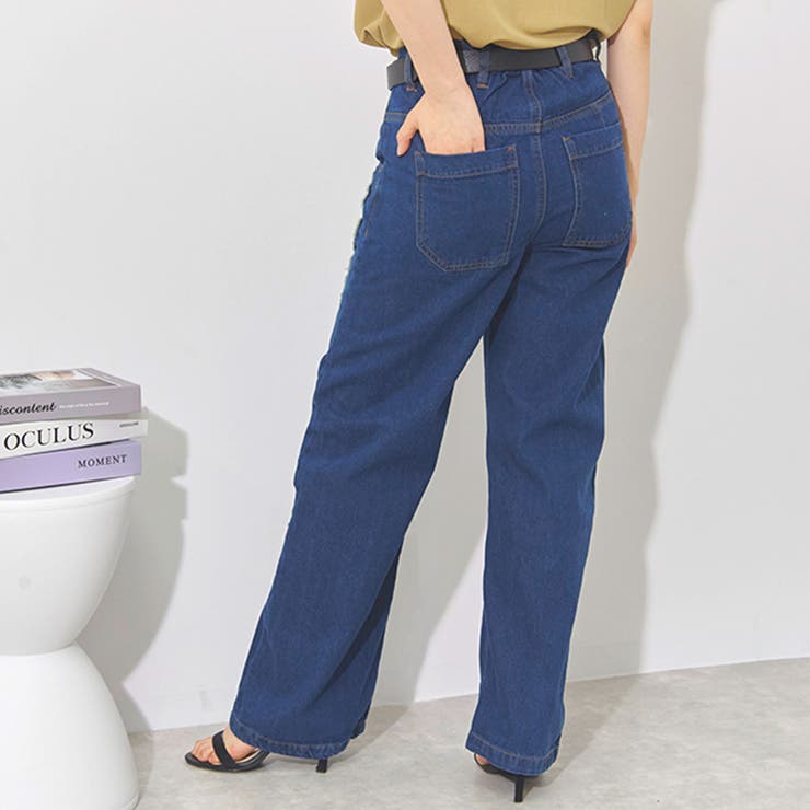 デニムパンツ レディース 10oz | LAPULE  | 詳細画像17 