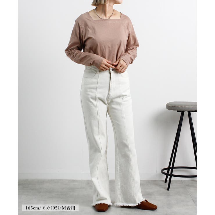 長袖 カットソー レディース | LAPULE  | 詳細画像3 