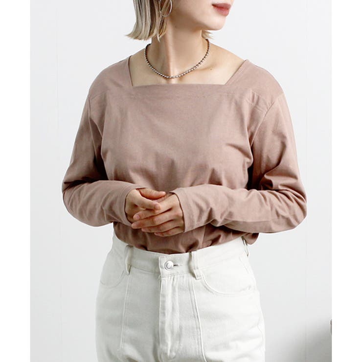 長袖 カットソー レディース | LAPULE  | 詳細画像4 