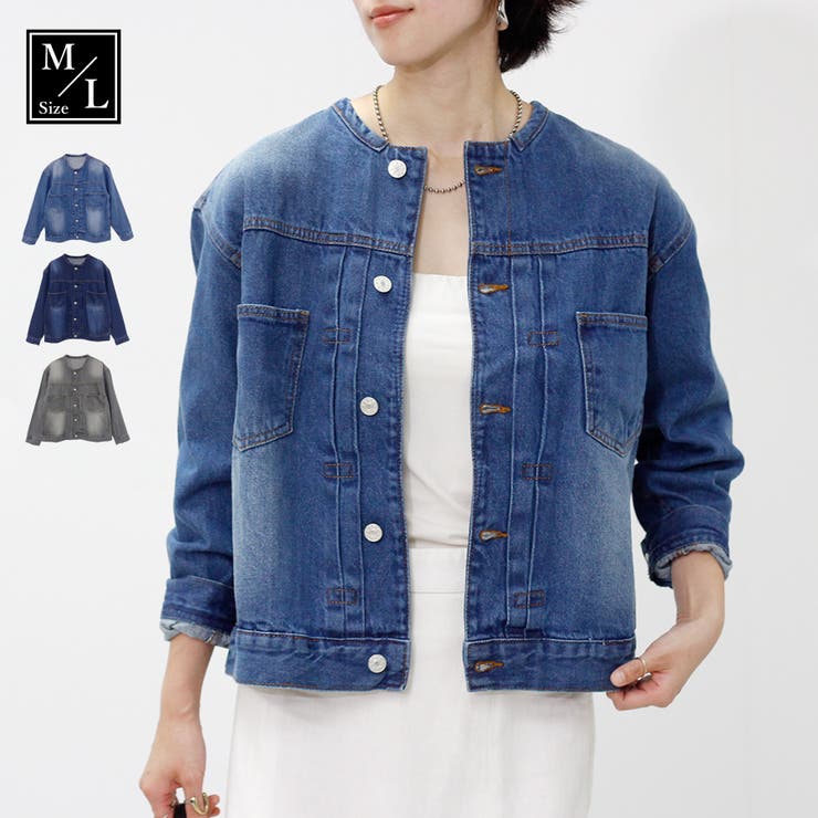 デニムジャケット レディース 春 | relaclo | 詳細画像1 