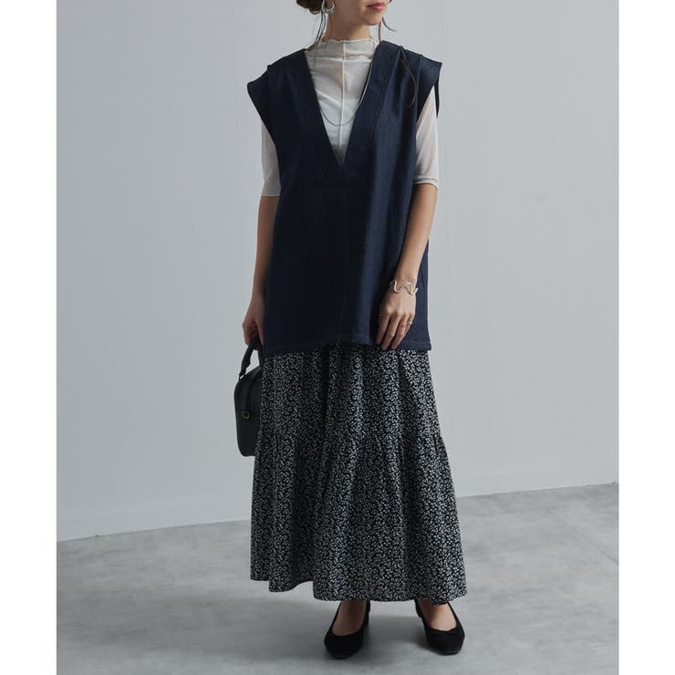 デニムベスト ベスト ビッグシルエット | relaclo | 詳細画像15 