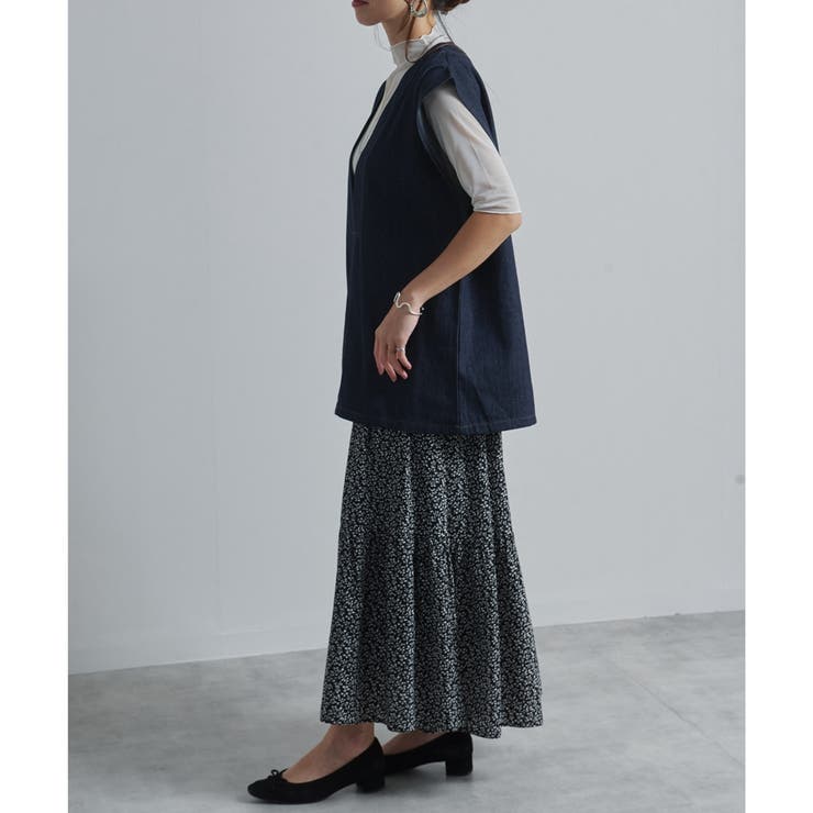 デニムベスト ベスト ビッグシルエット | relaclo | 詳細画像17 