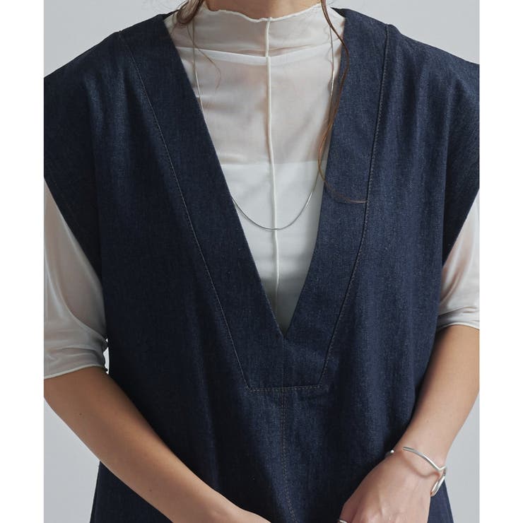 デニムベスト ベスト ビッグシルエット | relaclo | 詳細画像19 